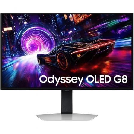 Monitor Gaming Samsung Odyssey OLED G8 G81SF S32FG810SU 32"/ 4K/ 0.03ms/ 240Hz/ QD-OLED/ Multimédia/ Regulável em altura/ Prata