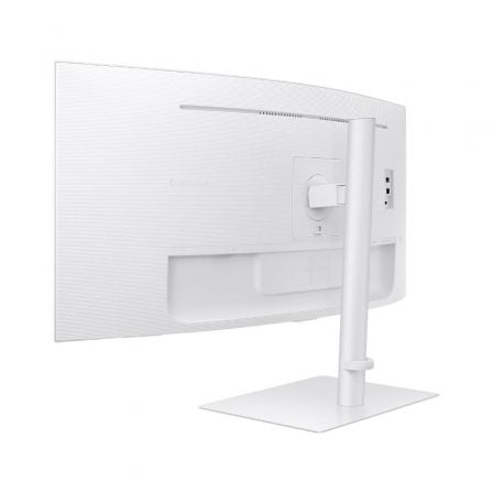 Monitor Curvo Samsung ViewFinity S6 S34C650TAU 34" Ultra-WQHD Thunderbolt 4 HDR10 Colunas Branco - Imagem 3