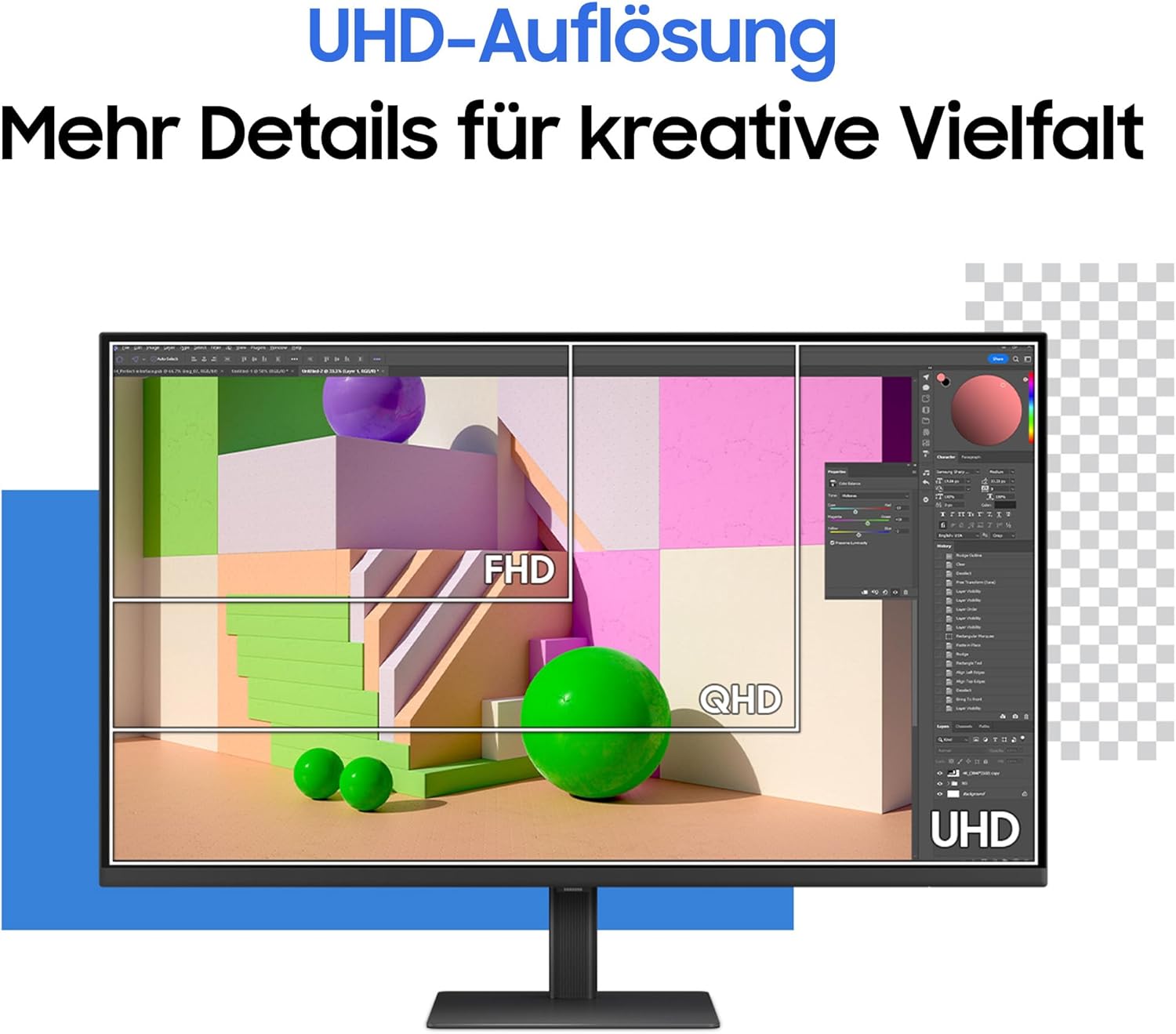 Monitor Samsung ViewFinity S8 S37D804UAU 37" 4K UHD 60Hz HDR10 Regulável em Altura Preto - Imagem 5