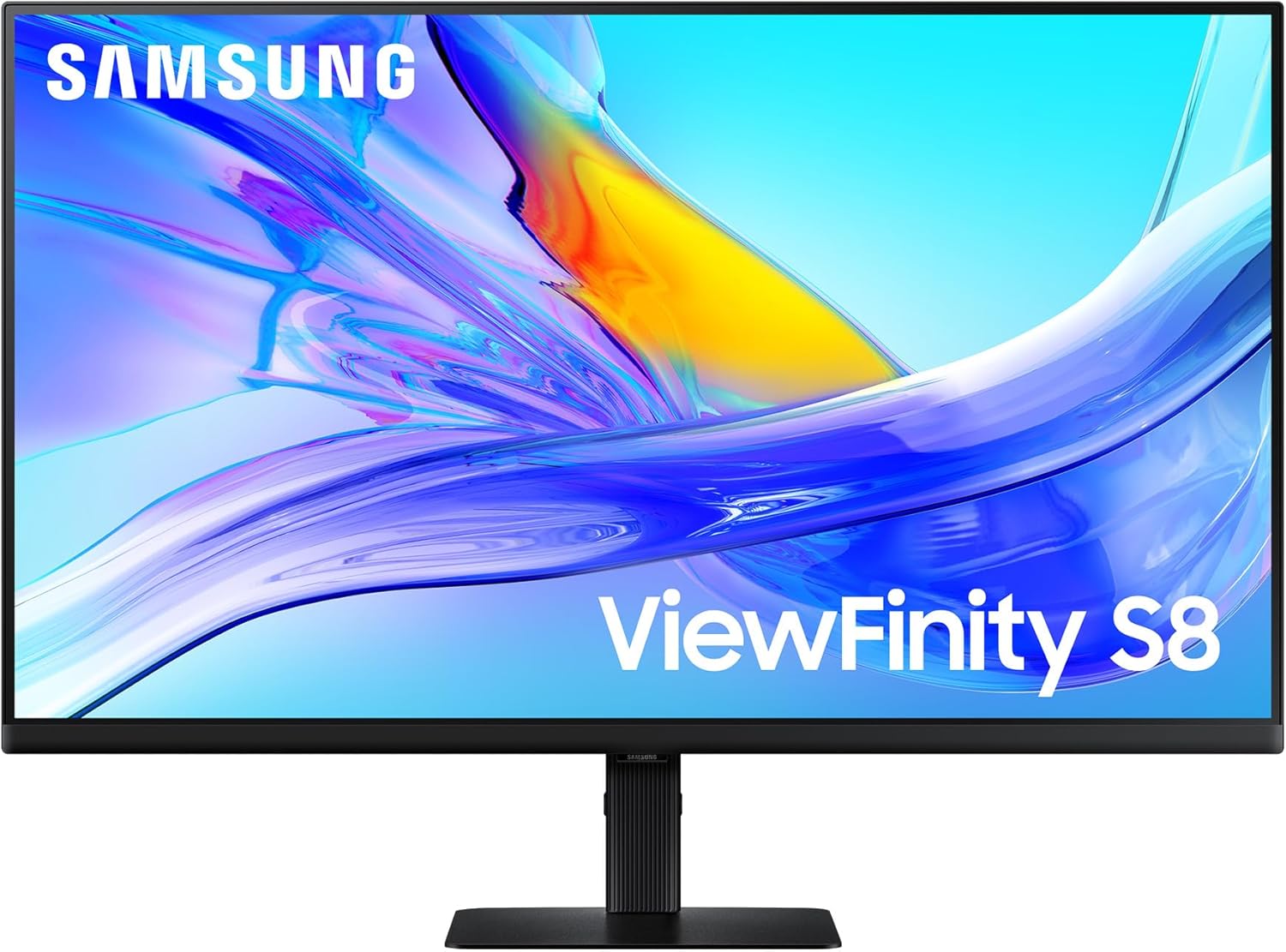 Monitor Samsung ViewFinity S8 S37D804UAU 37" 4K UHD 60Hz HDR10 Regulável em Altura Preto