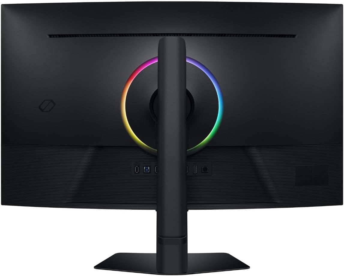 Monitor Gaming Curvo Samsung Odyssey G7 G75F 37" 4K UHD 165Hz 1ms VA HDR600 FreeSync Preto - Imagem 6