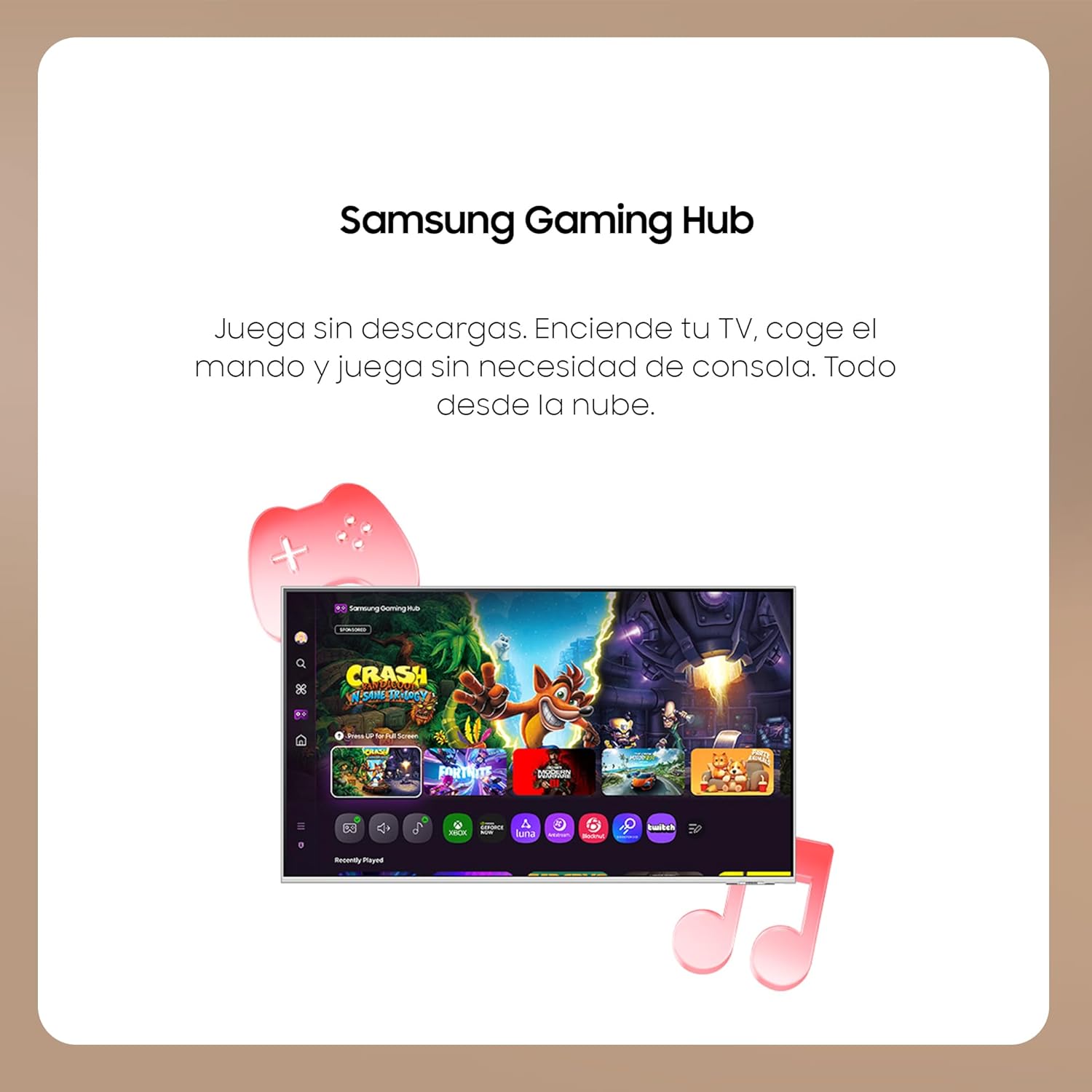 Smart Monitor Samsung M7 S43FM701UU 43"/ 4K/ Multimédia/ Smart TV/ Branco - Imagem 6