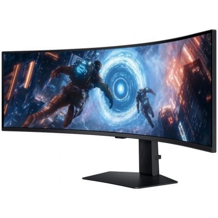 Monitor Gaming Ultrapanorâmico Curvo Samsung Odyssey G9 G91F S49FG910EU 49"/ Dual QHD/ 1ms/ 144Hz/ Regulável em altura - Imagem 2