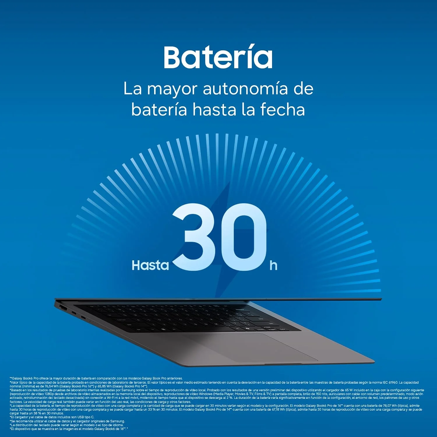 Portátil Samsung Galaxy Book6 Pro 16" Intel Core Ultra 7 356H 16GB 512GB SSD Windows 11 - Imagem 5