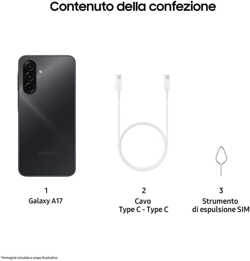 Smartphone Samsung Galaxy A17 4GB/ 128GB/ 6.7"/ Preto - Imagem 8
