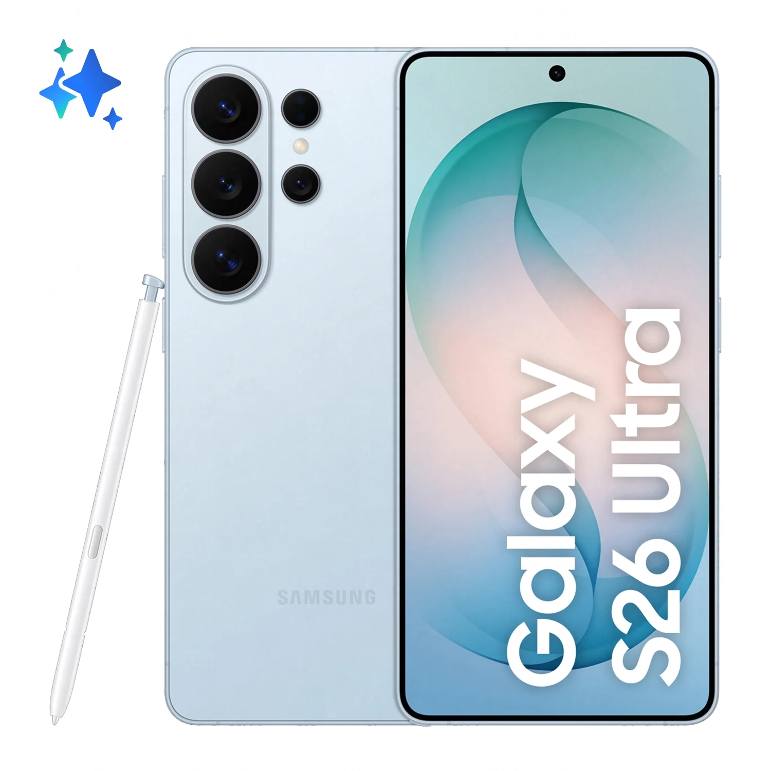 Smartphone Samsung Galaxy S26 Ultra 6.9" 16GB 1TB 5G Azul Claro