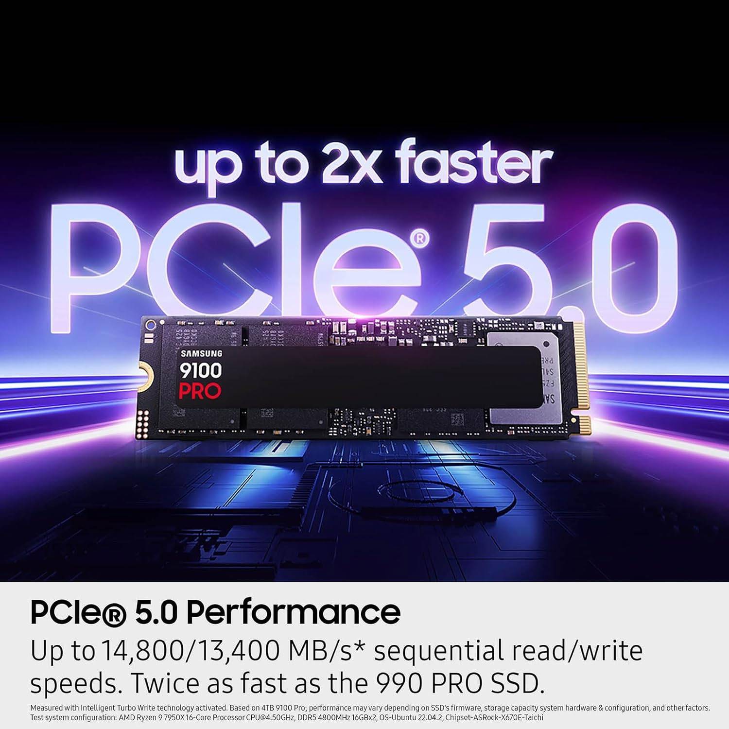 Disco SSD Samsung 990 PRO 2TB/ M.2 2280 PCIe Gen5/ Full Capacity - Imagem 2