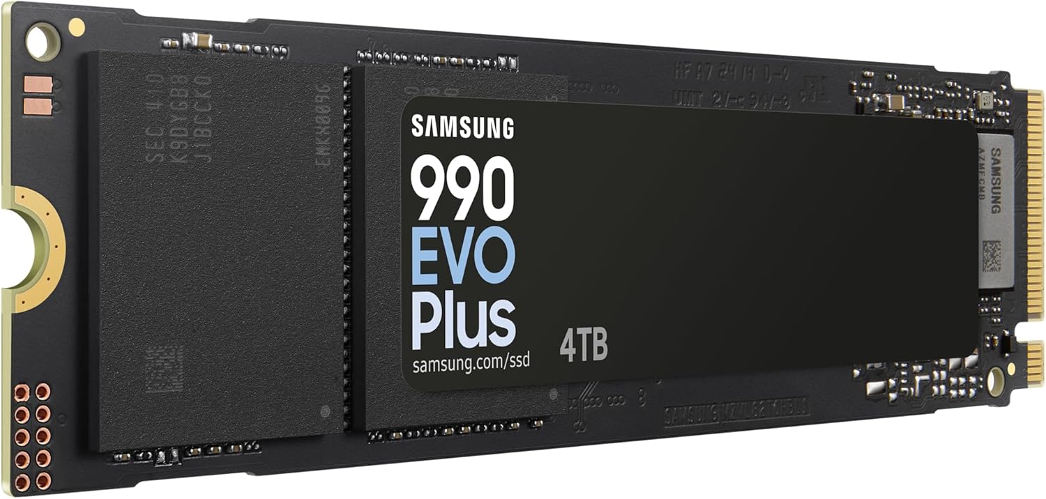 Disco SSD Samsung 990 EVO Plus 4TB/ M.2 2280 PCIe Gen5/ Compatível com PS5 e PC/ Capacidade Total - Imagem 3