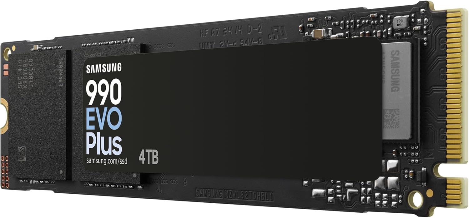 Disco SSD Samsung 990 EVO Plus 4TB/ M.2 2280 PCIe Gen5/ Compatível com PS5 e PC/ Capacidade Total - Imagem 4