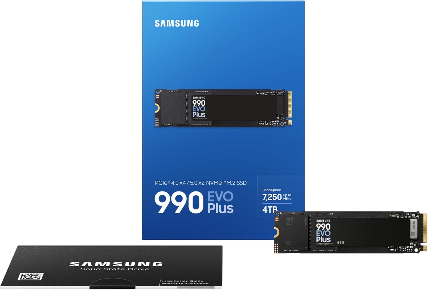 Disco SSD Samsung 990 EVO Plus 4TB/ M.2 2280 PCIe Gen5/ Compatível com PS5 e PC/ Capacidade Total - Imagem 6