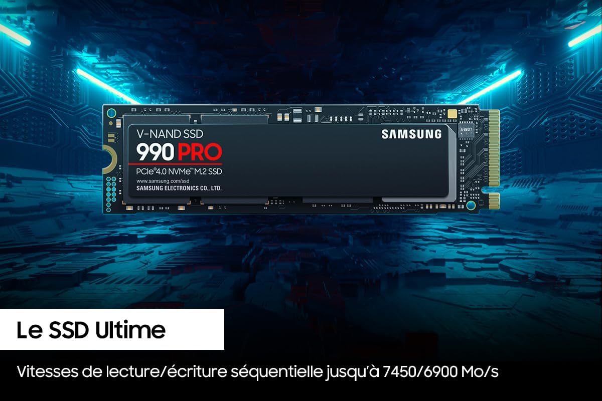 Disco SSD Samsung 990 PRO 1TB/ M.2 2280 PCIe Gen4/ Compatível com PS5 e PC/ Capacidade Total - Imagem 9