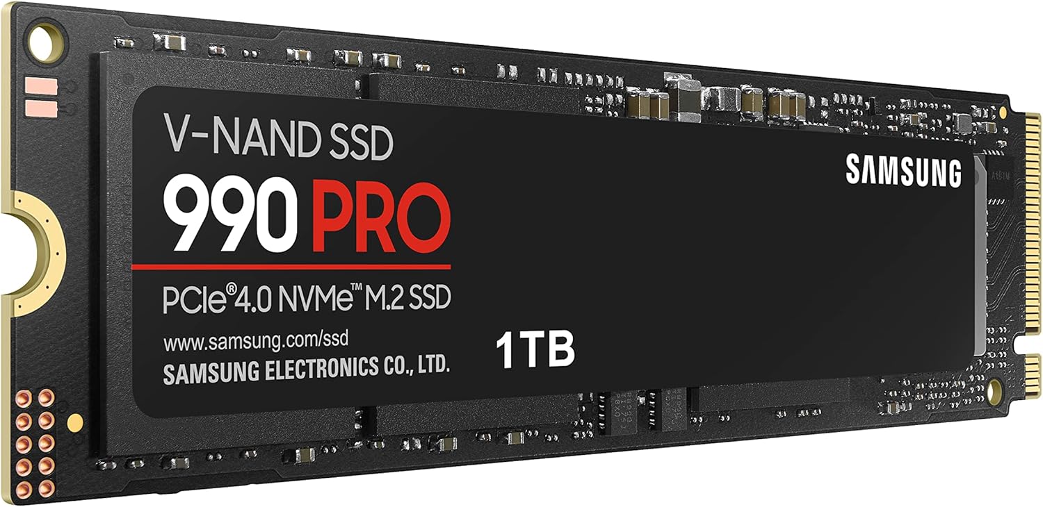 Disco SSD Samsung 990 PRO 1TB/ M.2 2280 PCIe Gen4/ Compatível com PS5 e PC/ Capacidade Total - Imagem 2