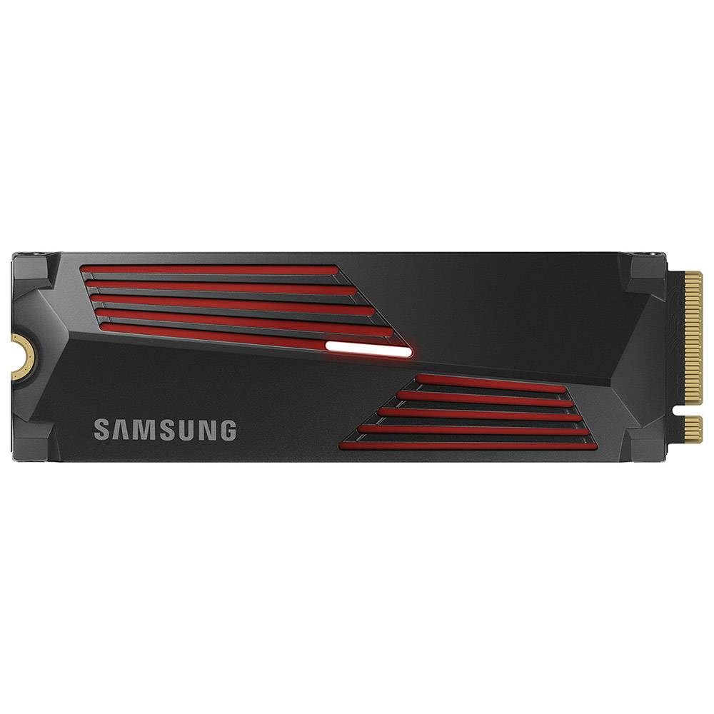 Disco SSD Samsung 990 PRO 2TB/ M.2 2280 PCIe Gen4/ com Dissipador de Calor/ Compatível com PS5 e PC/ Capacidade Total