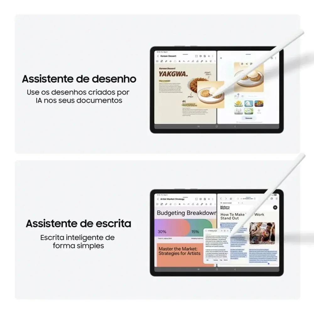 Tablet Samsung Galaxy Tab S11 11.0"/ 12GB/ 256GB/ Octacore/ 5G/ Cinzento - Imagem 3
