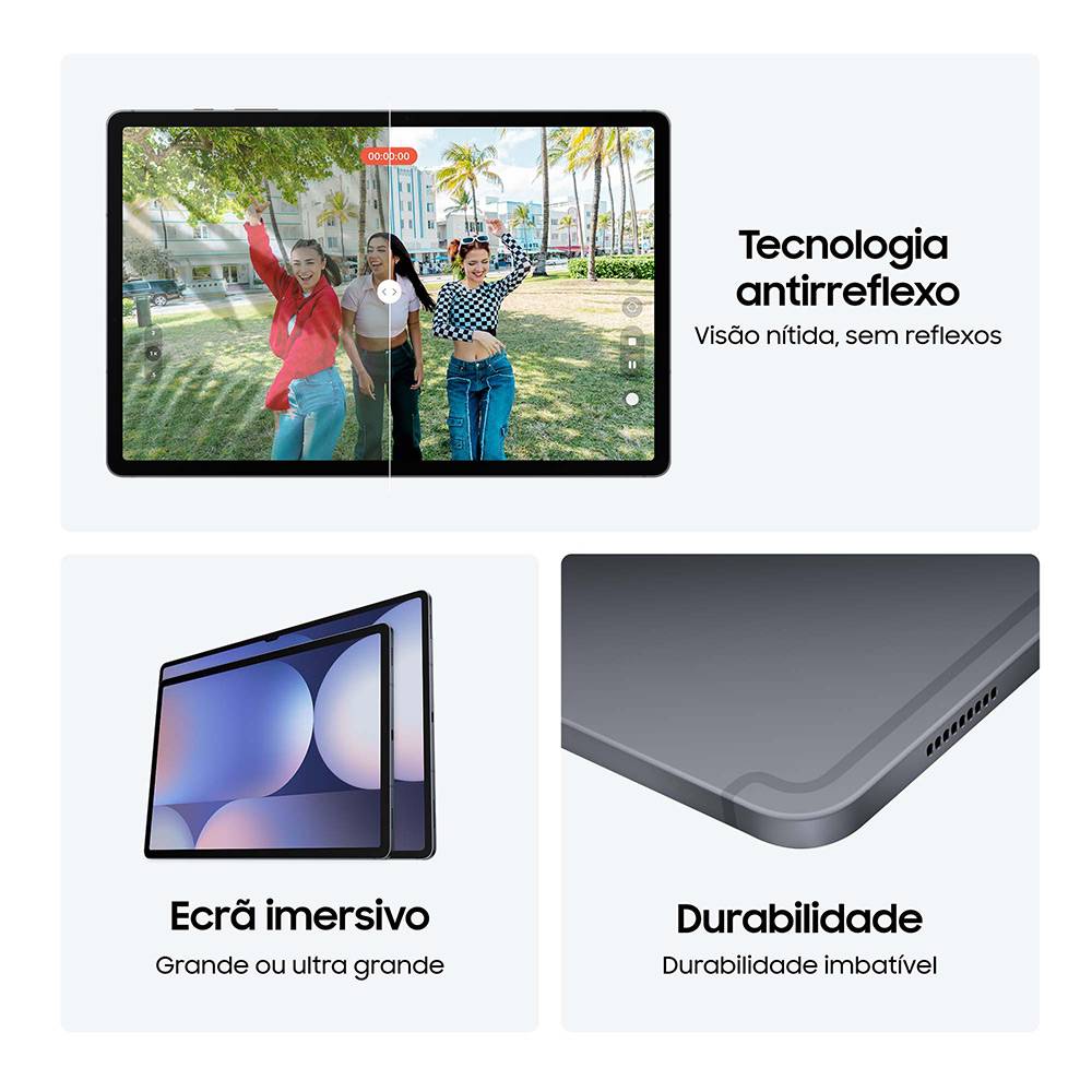 Tablet Samsung Galaxy Tab S10+ 12.4"/ 12GB/ 256GB/ Octacore/ Cinzento - Imagem 4