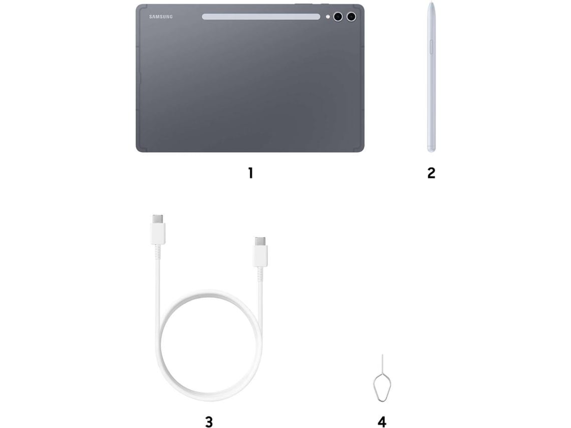 Tablet Samsung Galaxy Tab S10+ 12.4"/ 12GB/ 512GB/ Octa-core/ Cinzento - Imagem 8