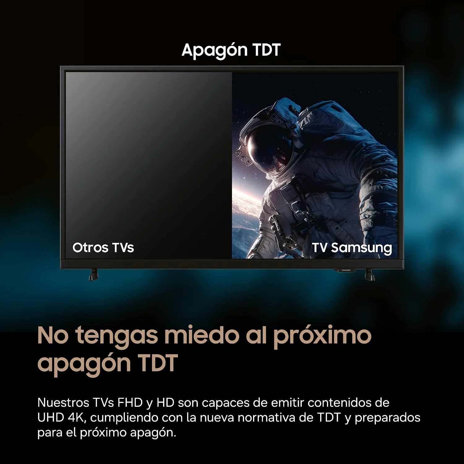 Smart TV Samsung QLED 32" Q5F Full HD HDR WiFi Tizen Gaming Hub Preto - Imagem 2