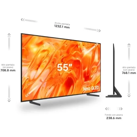 Smart TV Samsung Neo QLED 55" QN70H TQ55QN70HAU Ultra HD 4K WiFi - Imagem 2