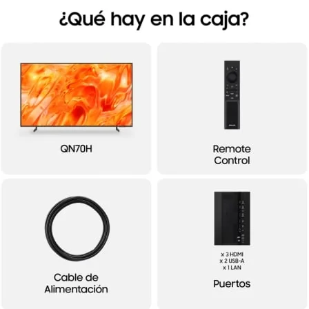 Smart TV Samsung Neo QLED 55" QN70H TQ55QN70HAU Ultra HD 4K WiFi - Imagem 3