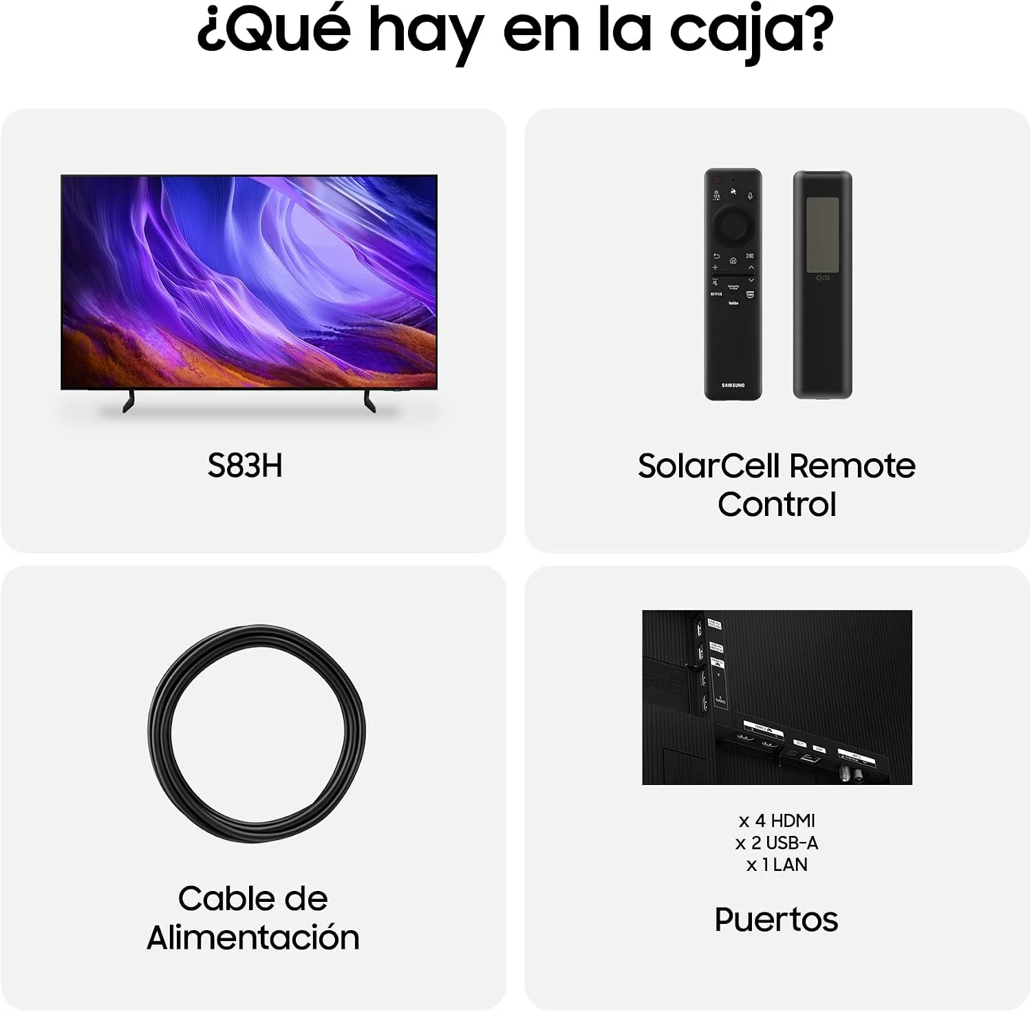 Televisor Samsung OLED 55" S83H TQ55S83HAE Ultra HD 4K Smart TV WiFi - Imagem 7