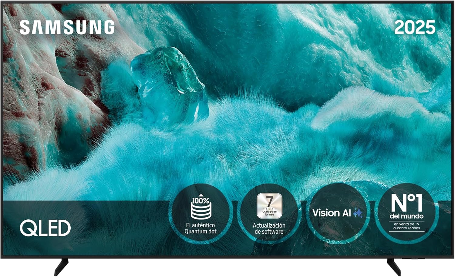 Televisor Samsung QLED Q7F TQ65Q7FAAU 65"/ Ultra HD 4K/ Smart TV/ WiFi