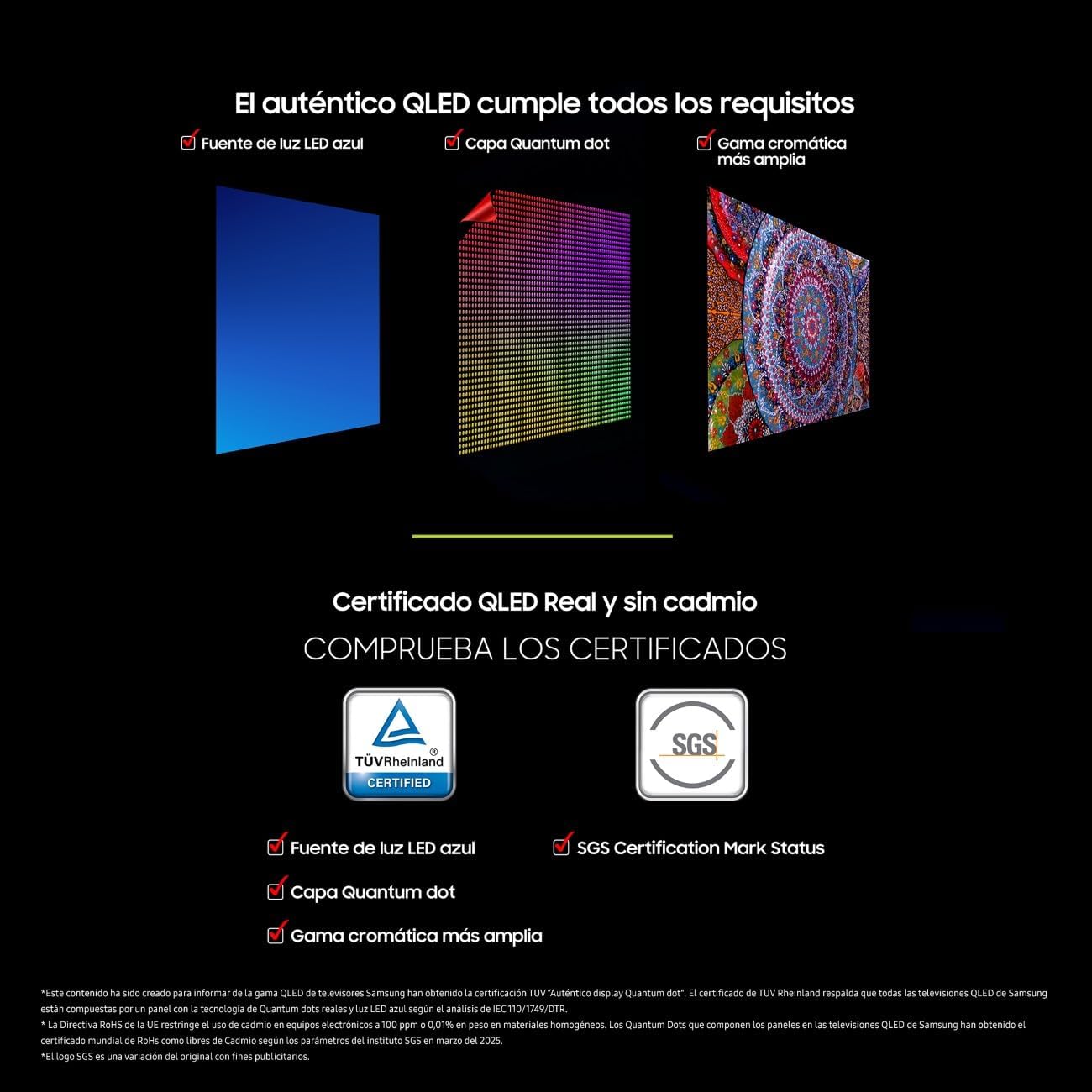 Televisor Samsung QLED Q7F TQ65Q7FAAU 65"/ Ultra HD 4K/ Smart TV/ WiFi - Imagem 6