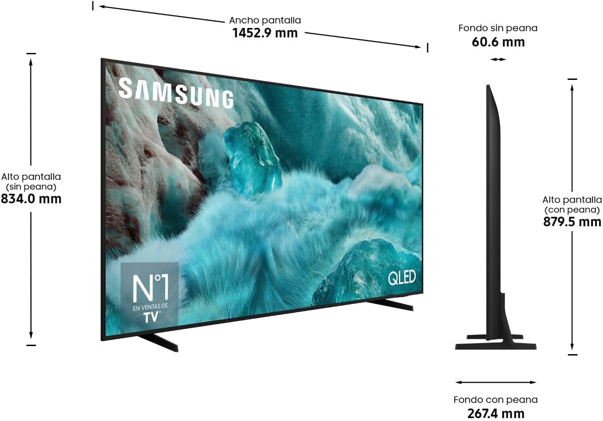 Televisor Samsung QLED Q7F TQ65Q7FAAU 65"/ Ultra HD 4K/ Smart TV/ WiFi - Imagem 11
