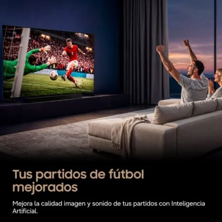 Televisor Samsung 65" Neo QLED TQ65QN73HAU 4K Ultra HD NQ4 AI Smart TV Quantum Mini LED WiFi - Imagem 5
