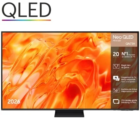 Televisor Samsung 65" Neo QLED TQ65QN73HAU 4K Ultra HD NQ4 AI Smart TV Quantum Mini LED WiFi
