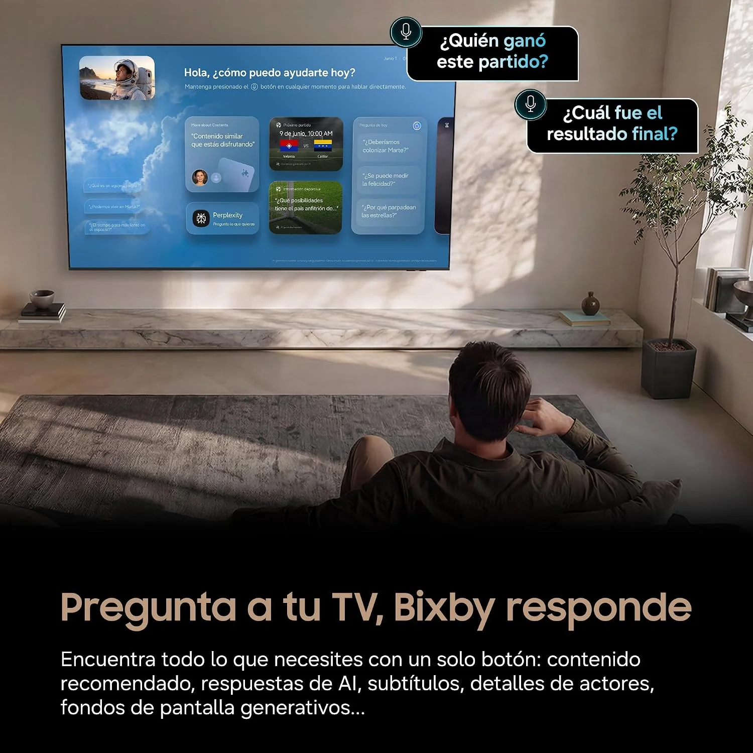 Smart TV Samsung Neo QLED 75" TQ75QN73HAU Ultra HD 4K Vision AI Quantum Mini LED - Imagem 2
