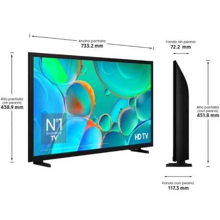 Televisor Samsung H5005 TU32H5005FK 32"/ HD/ Smart TV/ WiFi - Imagem 2
