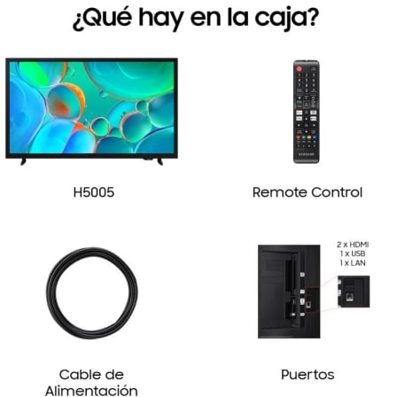 Televisor Samsung H5005 TU32H5005FK 32"/ HD/ Smart TV/ WiFi - Imagem 3