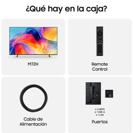 Televisor Smart TV Samsung 43" M72H Mini LED 4K Ultra HD Vision AI WiFi - Imagem 3