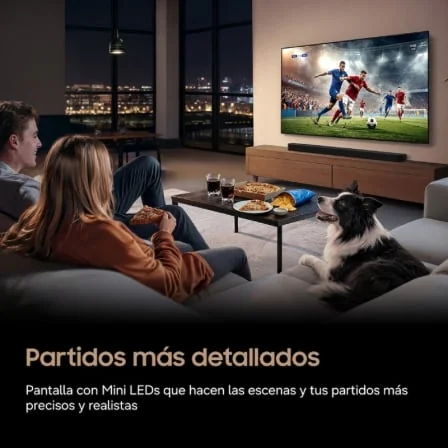 Televisor Smart TV Samsung 43" M72H Mini LED 4K Ultra HD Vision AI WiFi - Imagem 4