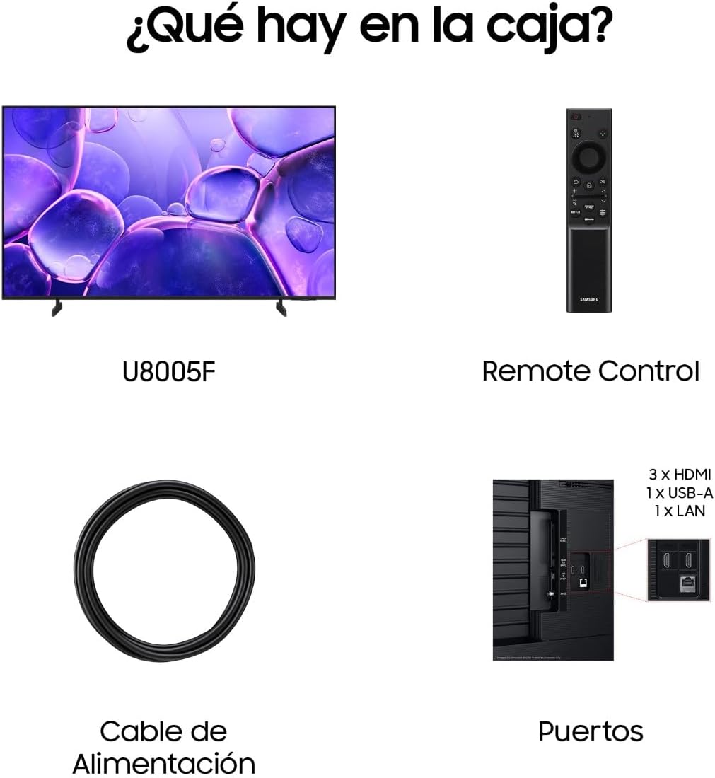 Televisor Samsung LED Crystal UHD TU43U8005FU 43"/ Ultra HD 4K/ Smart TV/ WiFi - Imagem 9
