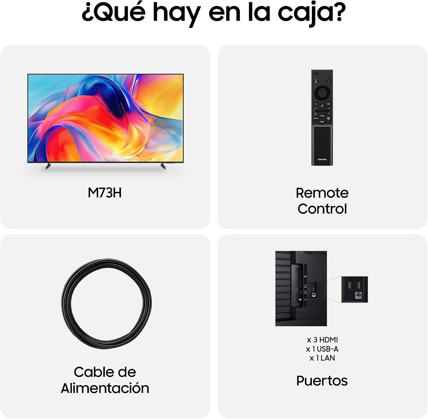 Televisor Samsung Mini LED M73H 75" Ultra HD 4K Smart TV Vision AI WiFi - Imagem 8
