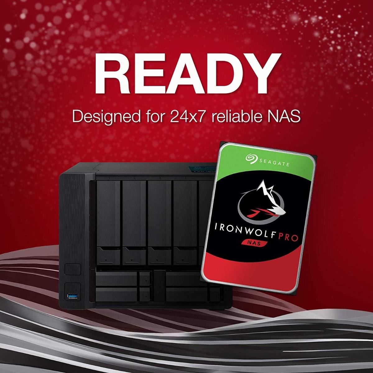 Disco Rígido Seagate IronWolf Pro NAS ST4000NT001 4TB/ 3.5"/ SATA III - Imagem 2
