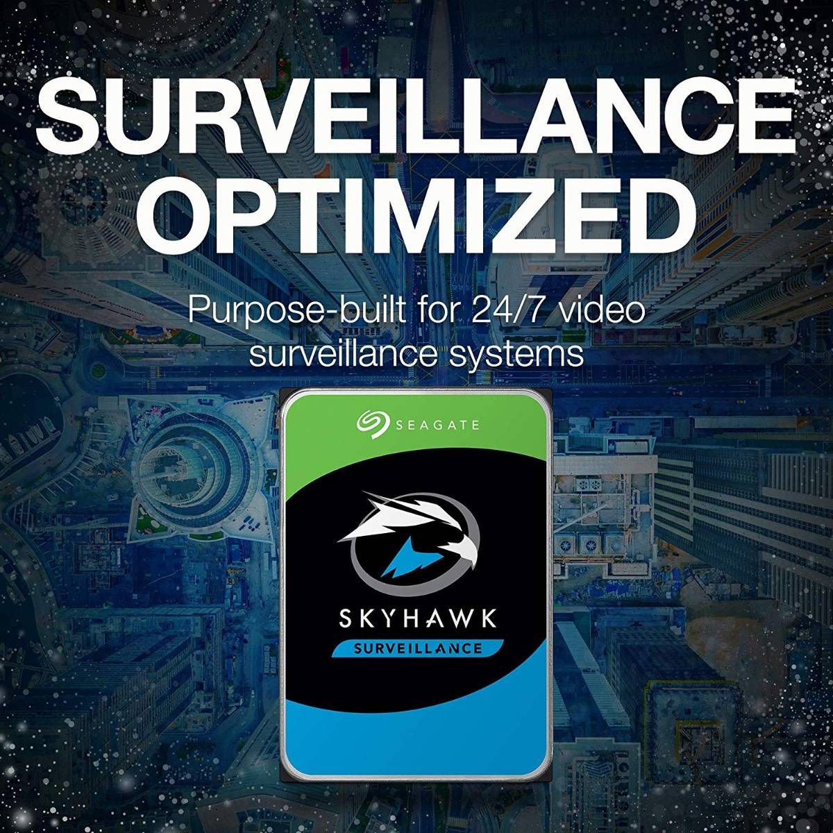 Disco Rígido Seagate SkyHawk 4TB/ 3.5"/ SATA III/ 256MB - Imagem 3