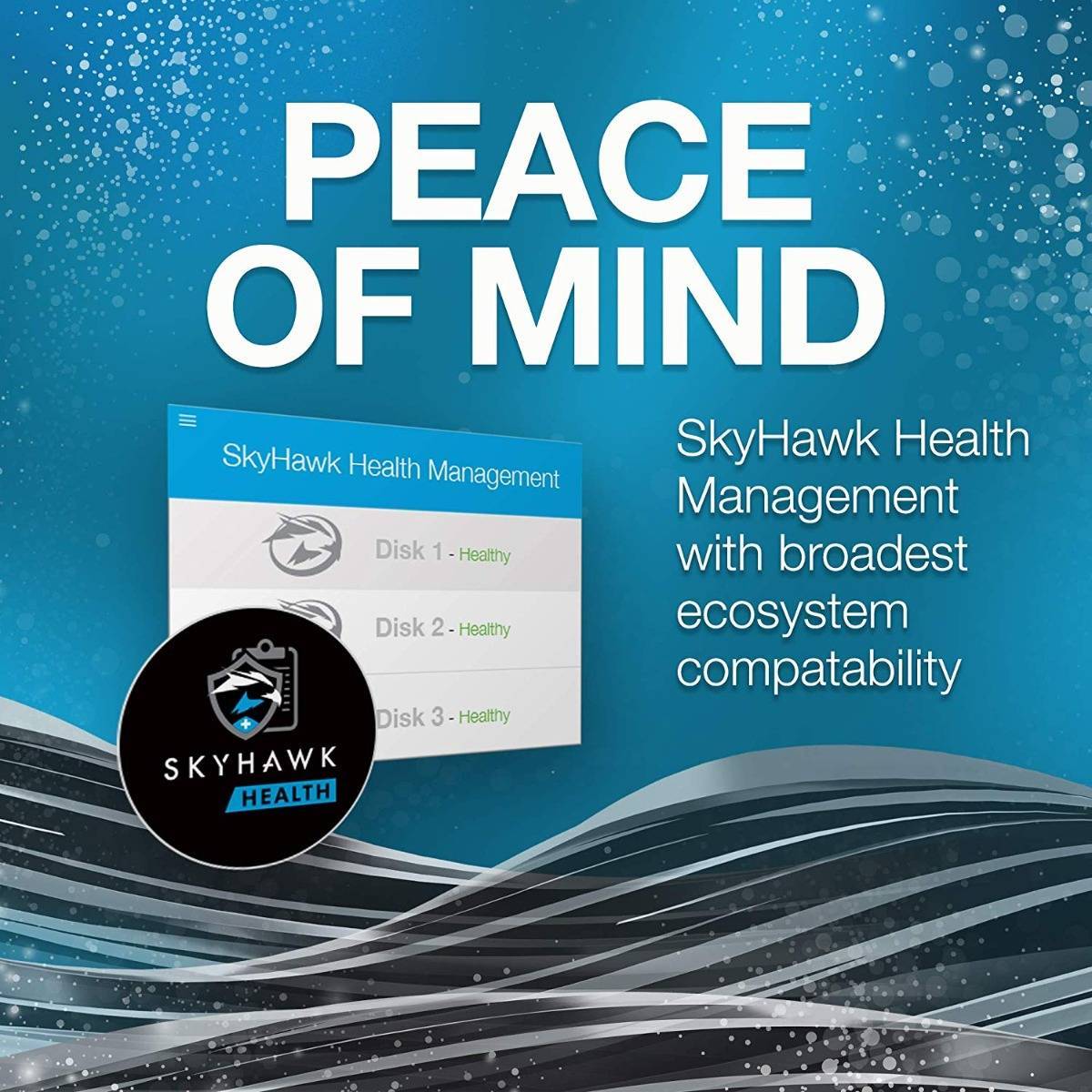 Disco Rígido Seagate SkyHawk Surveillance 1TB/ 3.5"/ SATA III/ 256MB - Imagem 5