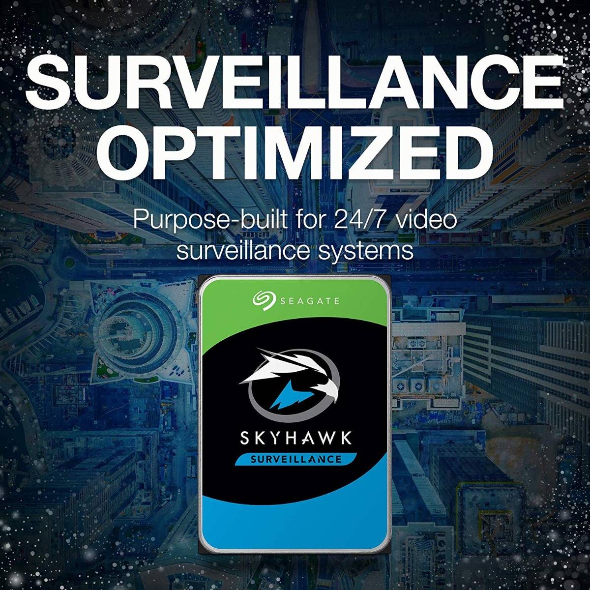 Disco Rígido Seagate SkyHawk Surveillance 8TB/ 3.5"/ SATA III/ 256MB - Imagem 2