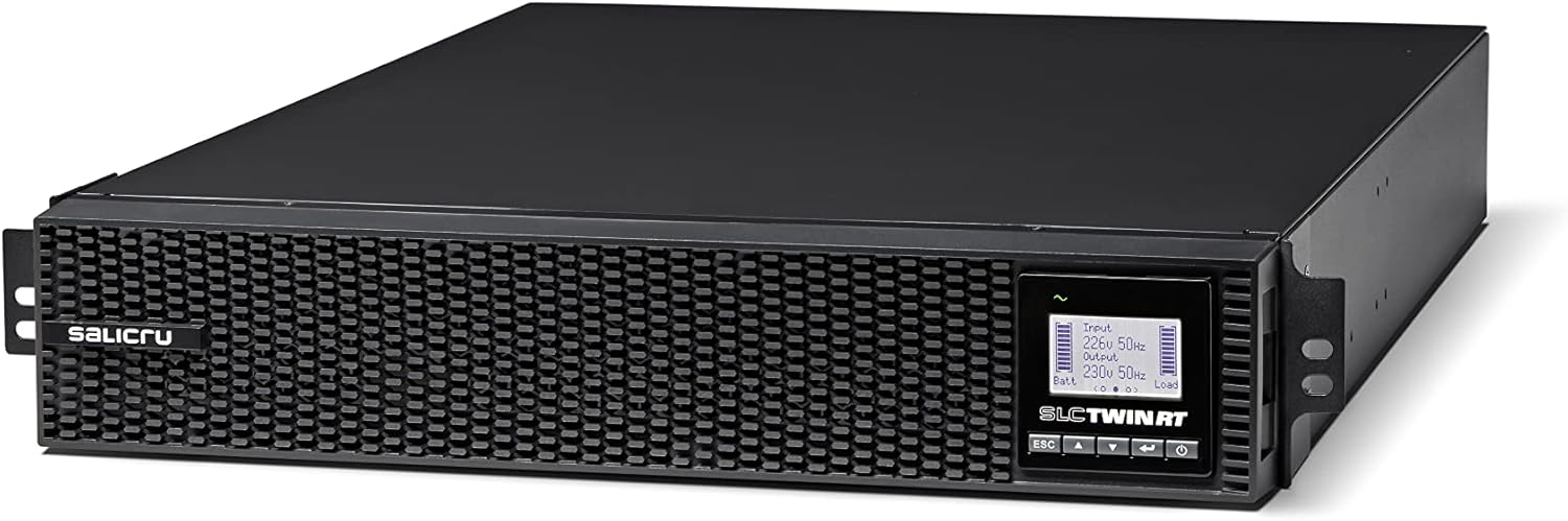 UPS Online Salicru SLC 3000 Twin RT3/ 3000VA-3000W/ 9 Saídas/ Formato Rack/Torre