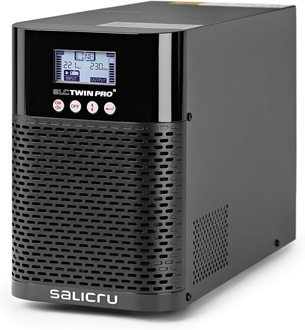 UPS Online Salicru Twin Pro2/ 700VA-630W/ 3 Saídas/ Formato Torre