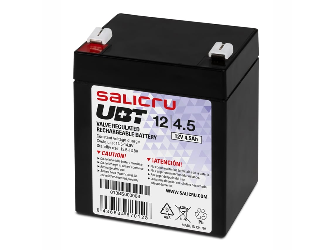 Bateria Salicru UBT 12/4,5 compatível com SAI Salicru segundo especificações - Imagem 4