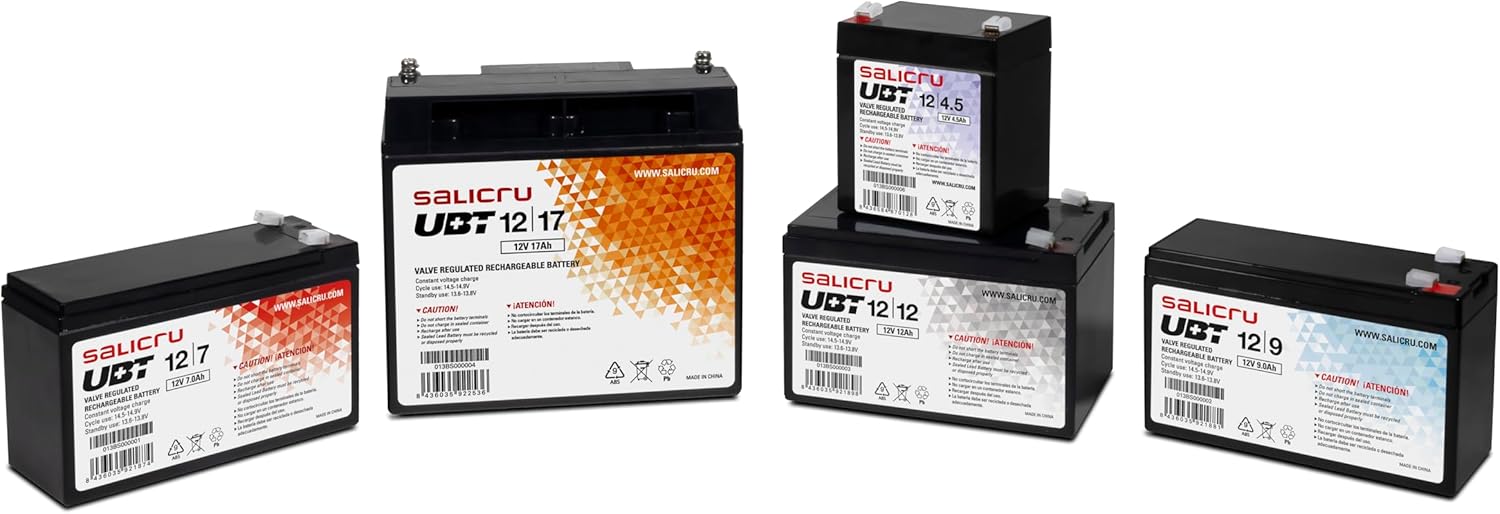 Bateria Salicru UBT 12/7 V2 compatível com SAI Salicru segundo as especificações - Imagem 7