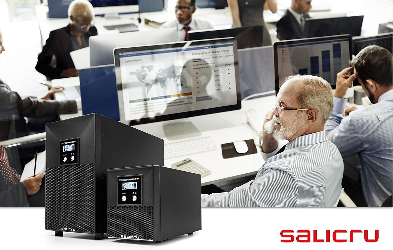 UPS Linha Interativa Salicru SPS 1000 ADV T/ 1000VA-700W/ 6 Saídas/ Formato Torre - Imagem 7