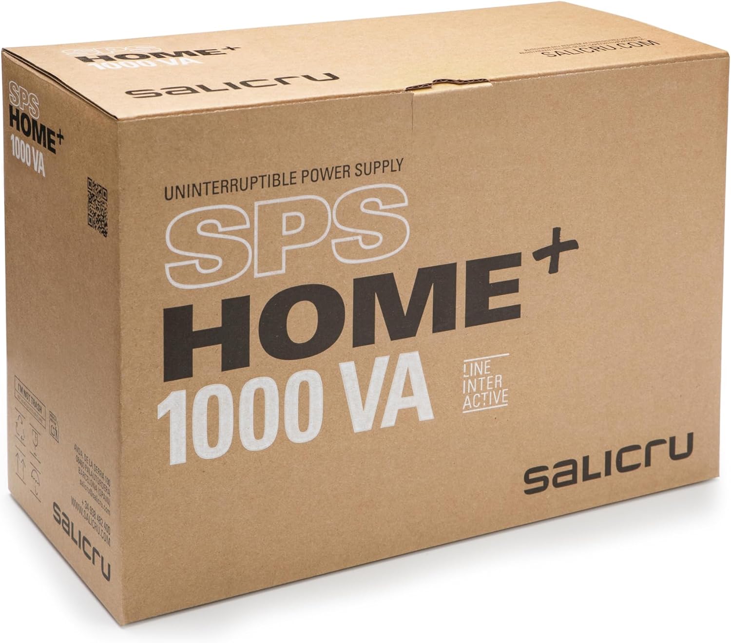 UPS Linha Interativa Salicru SPS 1000+/ 1000VA-600W/ 8 Saídas/ Formato Rack - Imagem 5