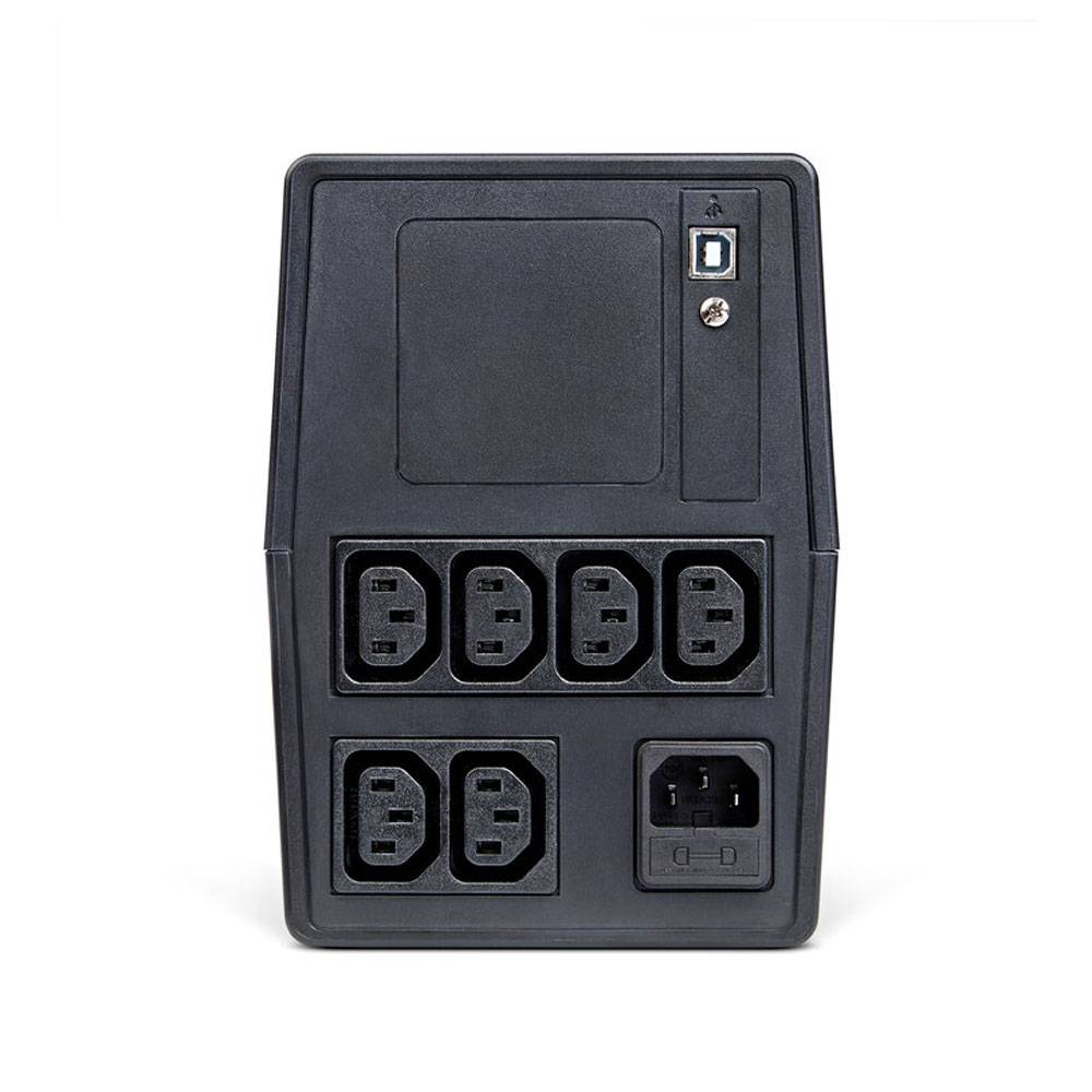 Tinteiro Linha Interactiva Salicru SPS 1100 ONE BL IEC/ 1100VA-600W/ 6 Saídas/ Formato Torre - Imagem 3