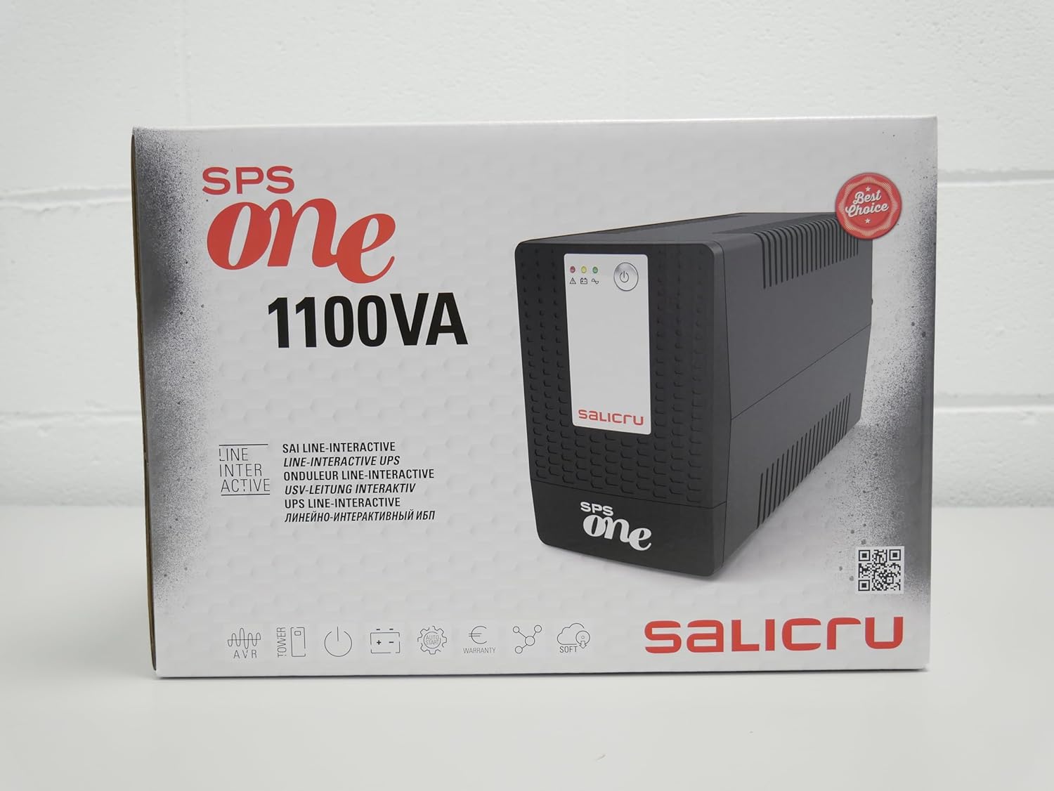 UPS Linha Interativa Salicru SPS 1100 ONE BL/ 1100VA-600W/ 4 Saídas/ Formato Torre - Imagem 4