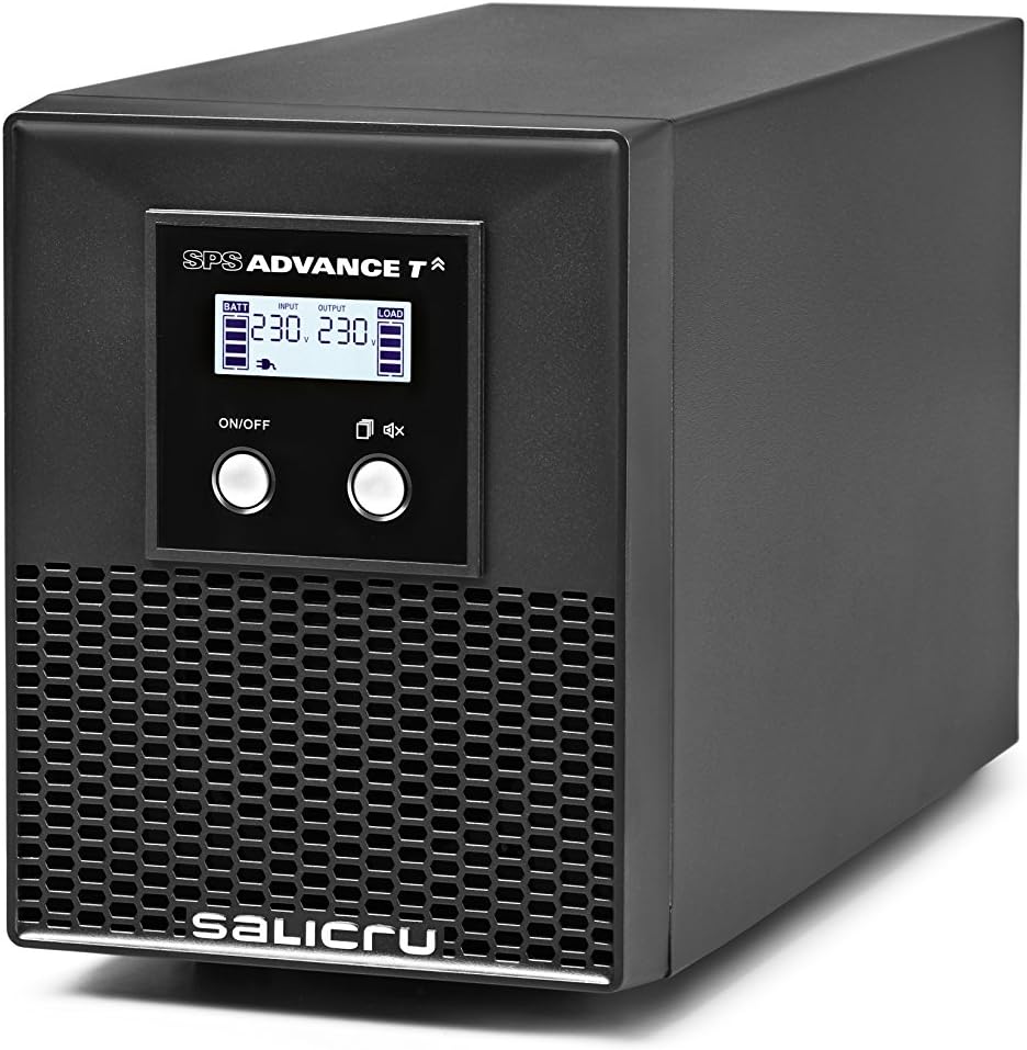 UPS Linha Interativa Salicru SPS 1500 ADV T/ 1500VA-1050W/ 6 Saídas/ Formato Torre
