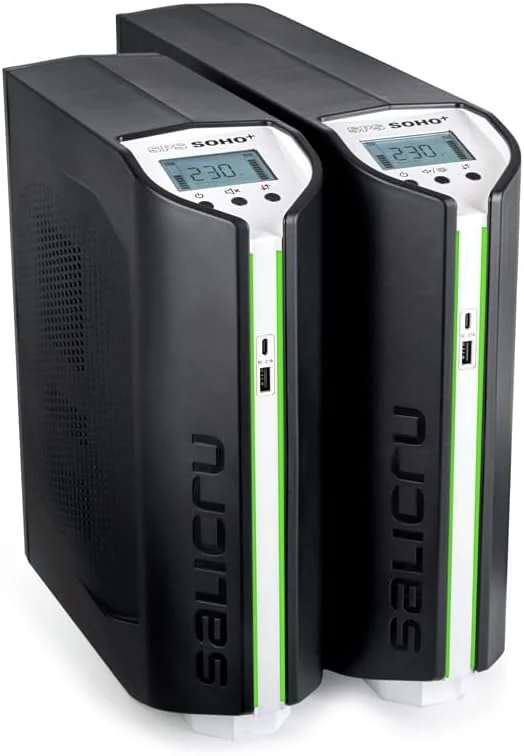 SAI Salicru SPS 1650 SOHO+ IEC 1650VA 900W 6 Tomadas IEC Formato Torre - Imagem 7